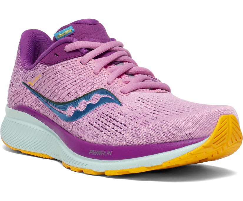 Saucony Guide 14 Women's Running Shoes Pink / Purple | AU 145GSOL